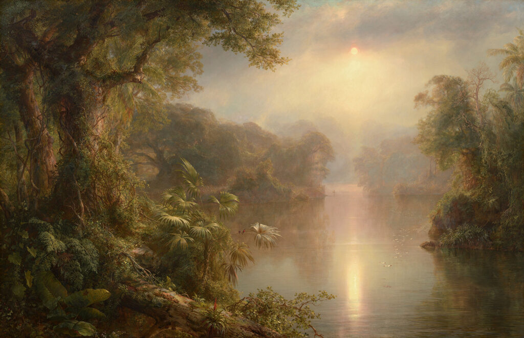 Frederic Edwin Church-1877-el_rio_de_luz_the_river_of_light_1965.14.1