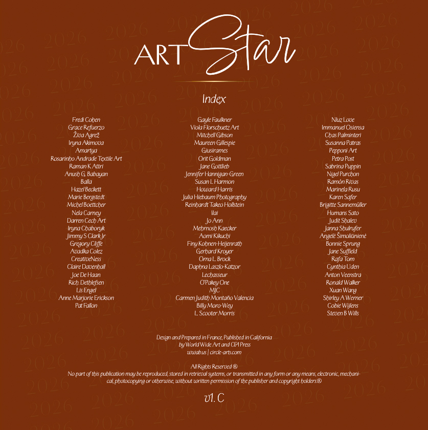 Art Star Magazine 2026 page 3